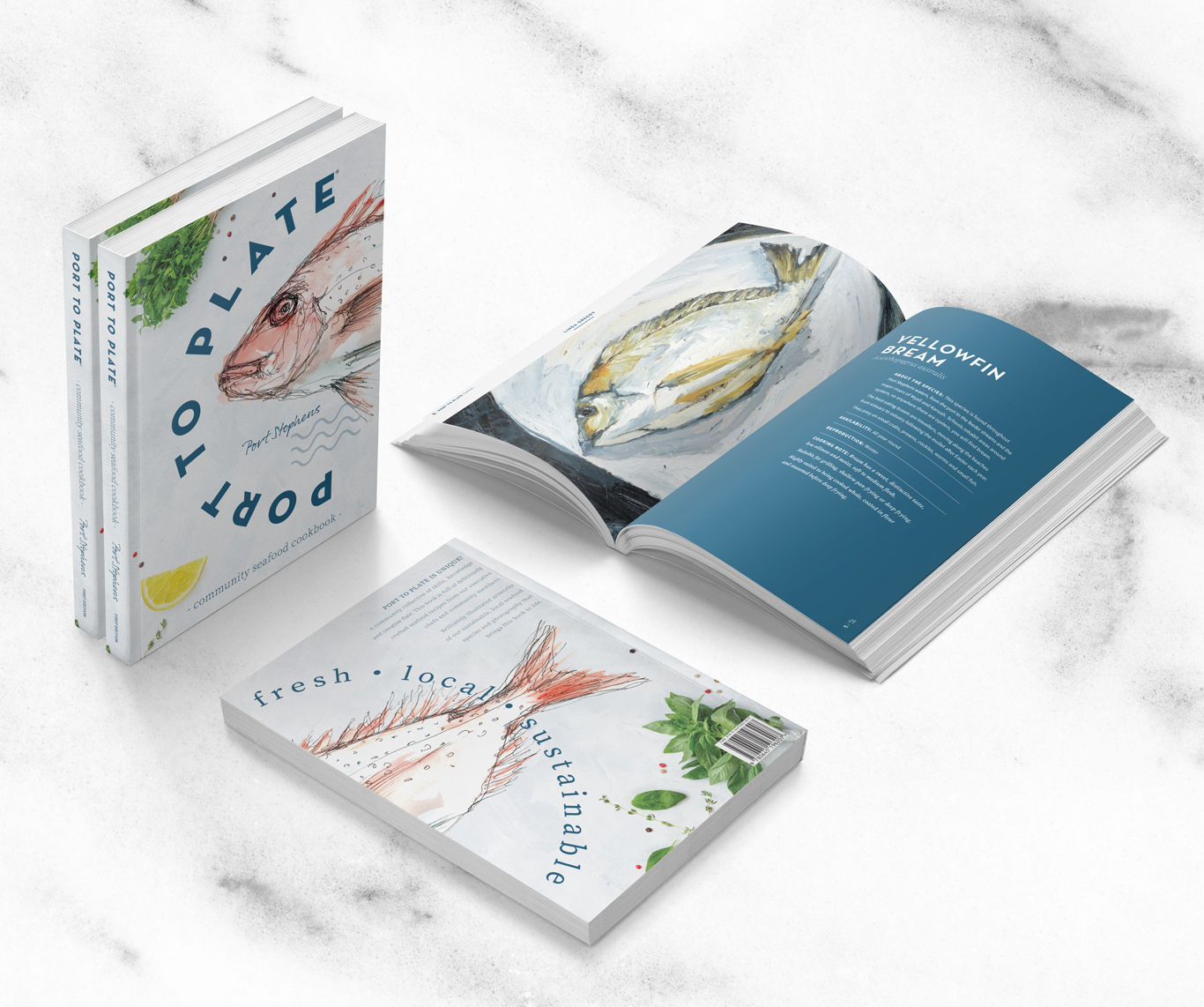 Port to Plate Seafood Cookbook (Softcover)