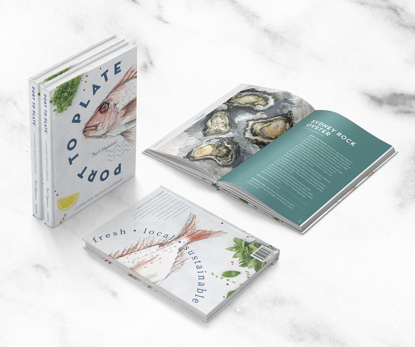 Port to Plate Seafood Cookbook (Softcover)