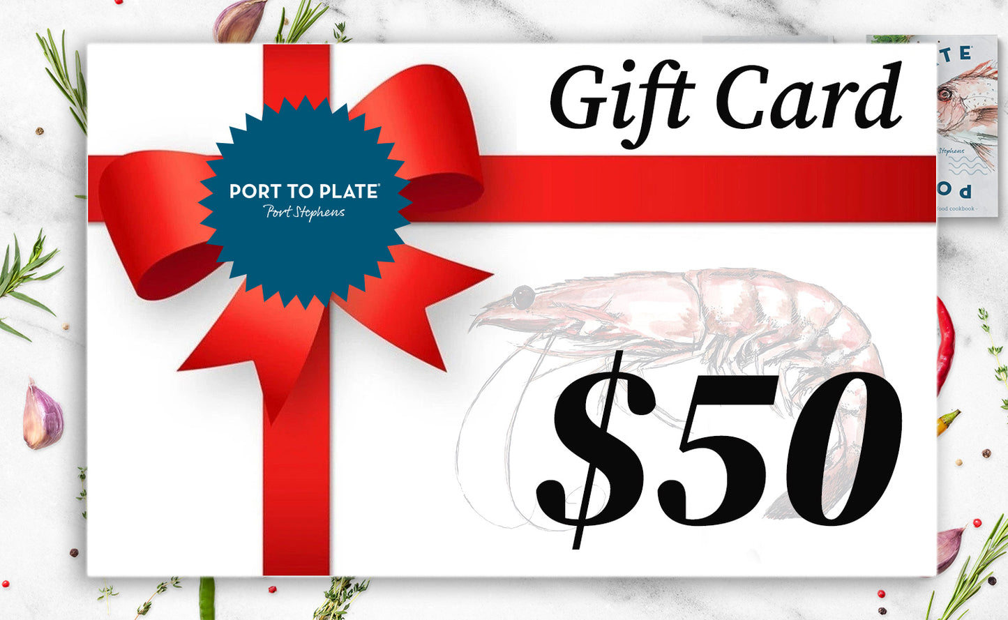 Port To Plate Gift Card (Online Only)