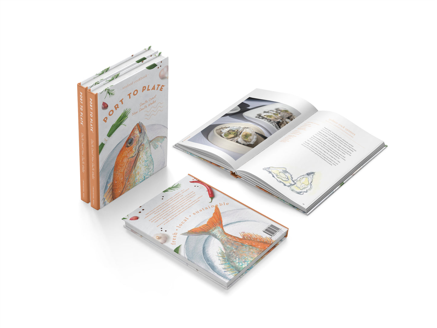 Port to Plate Bundle. Port Stephens & South Coast (Hardcover)