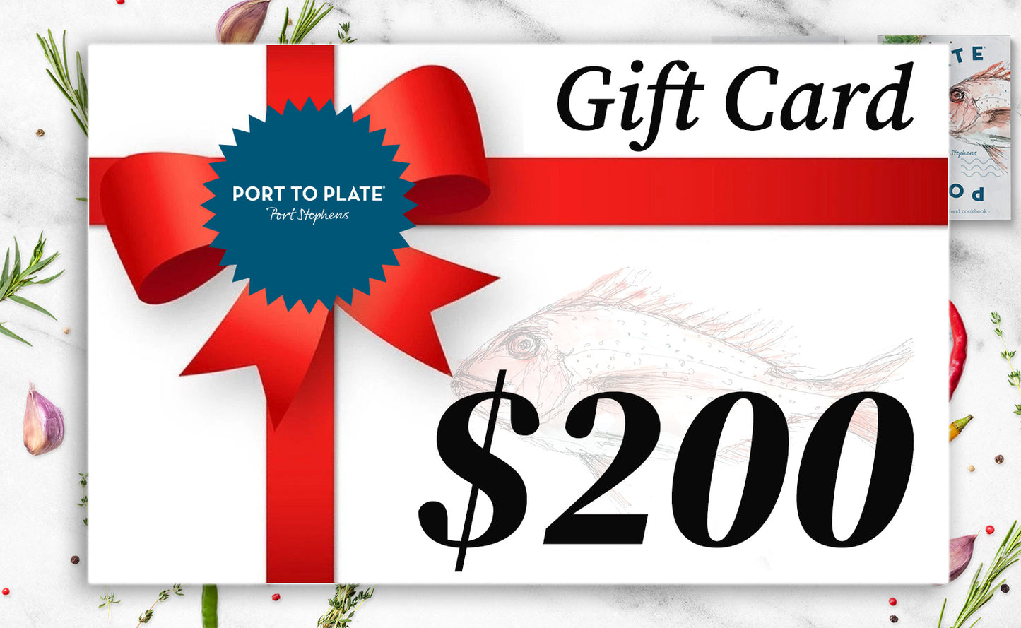Port To Plate Gift Card (Online Only)